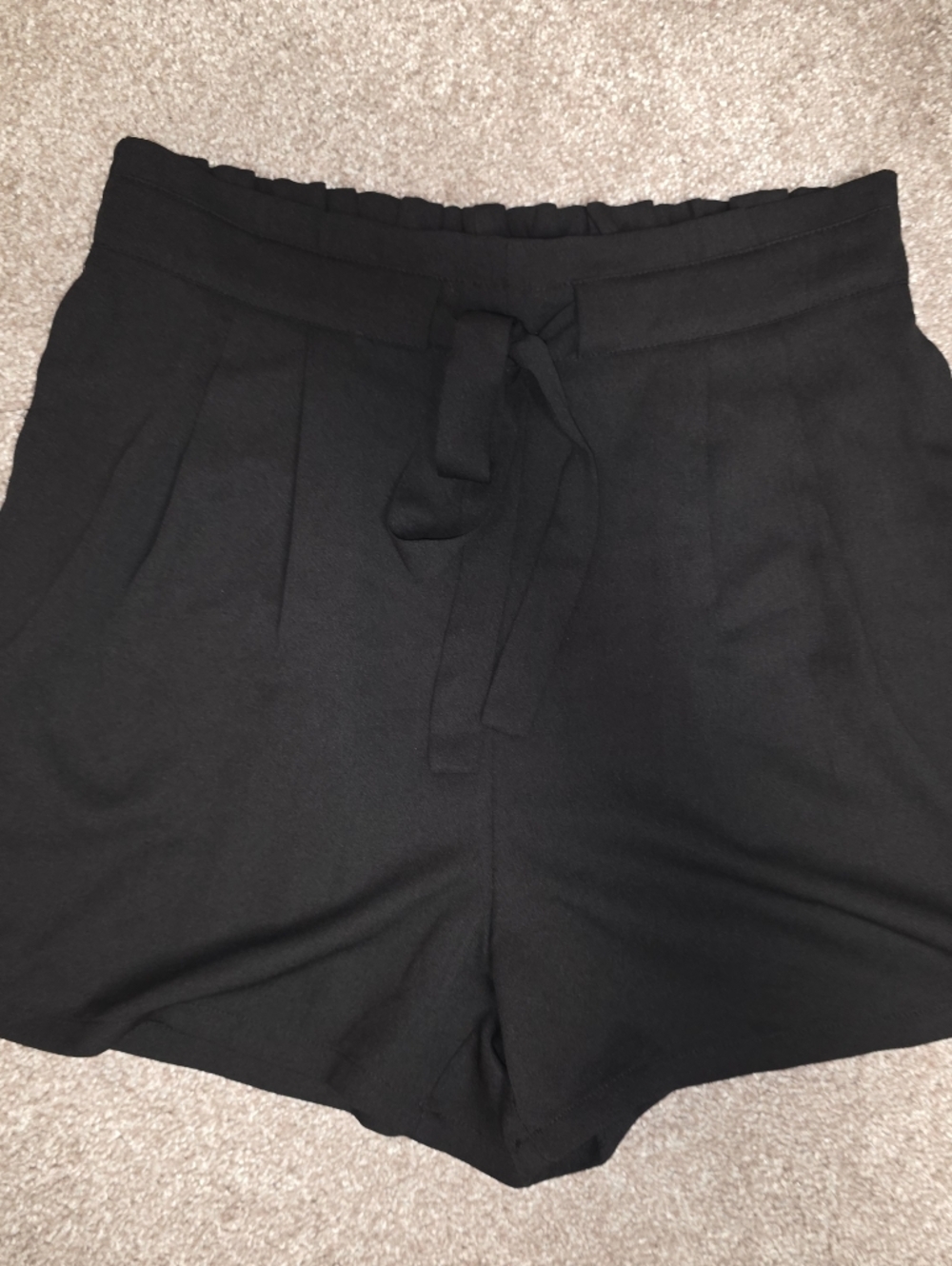 Black Flowy shorts